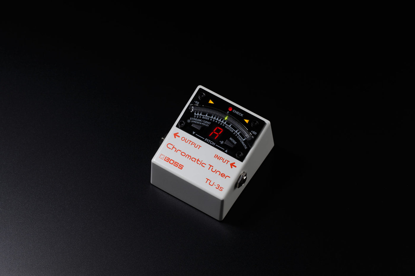 BOSS TU-3S Pedalboard Friendly Chromatic Tuner