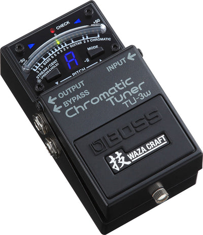 BOSS TU-3W Waza Craft Chromatic Tuner Pedal