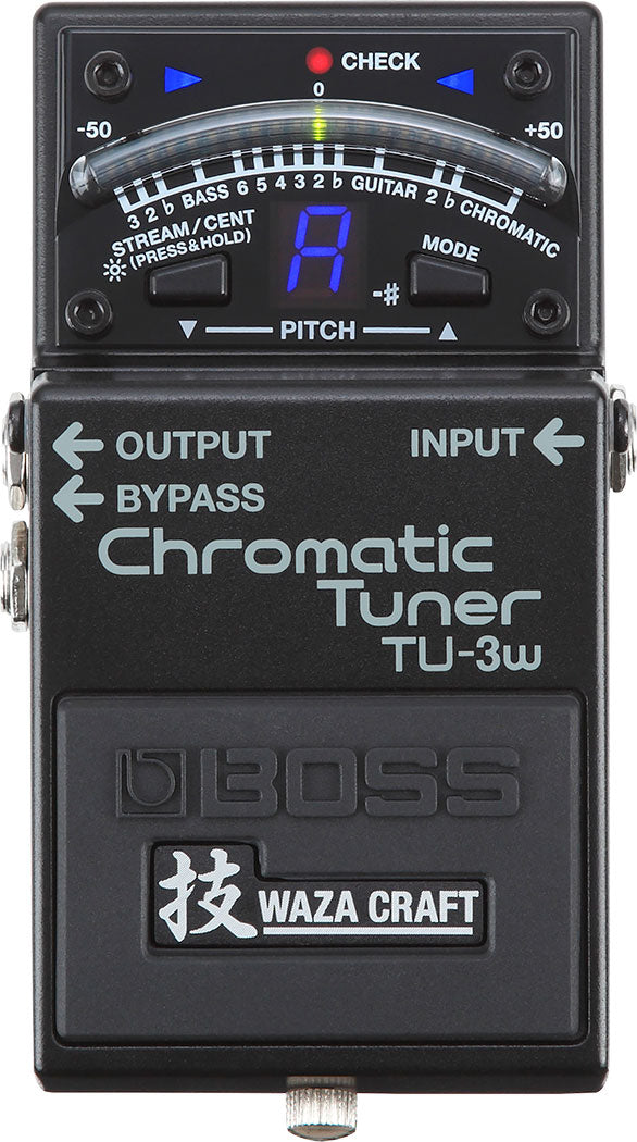 BOSS TU-3W Waza Craft Chromatic Tuner Pedal