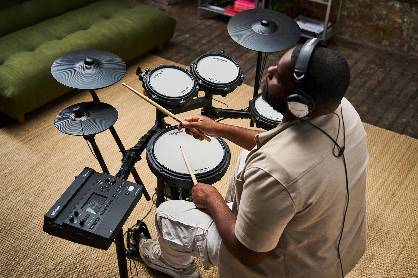 Roland TD313 V-Drums Digital Drum Kit