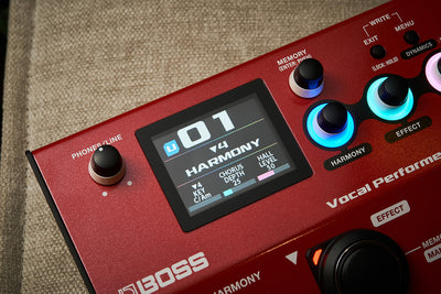 BOSS VE-22 Floor Based Vocal Effect Pedal