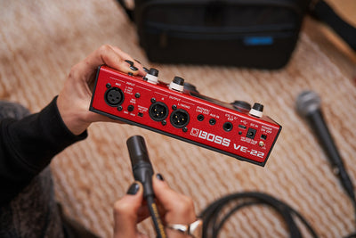 BOSS VE-22 Floor Based Vocal Effect Pedal