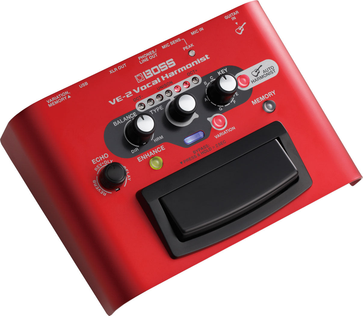 BOSS VE-2 Vocal Harmonist Pedal