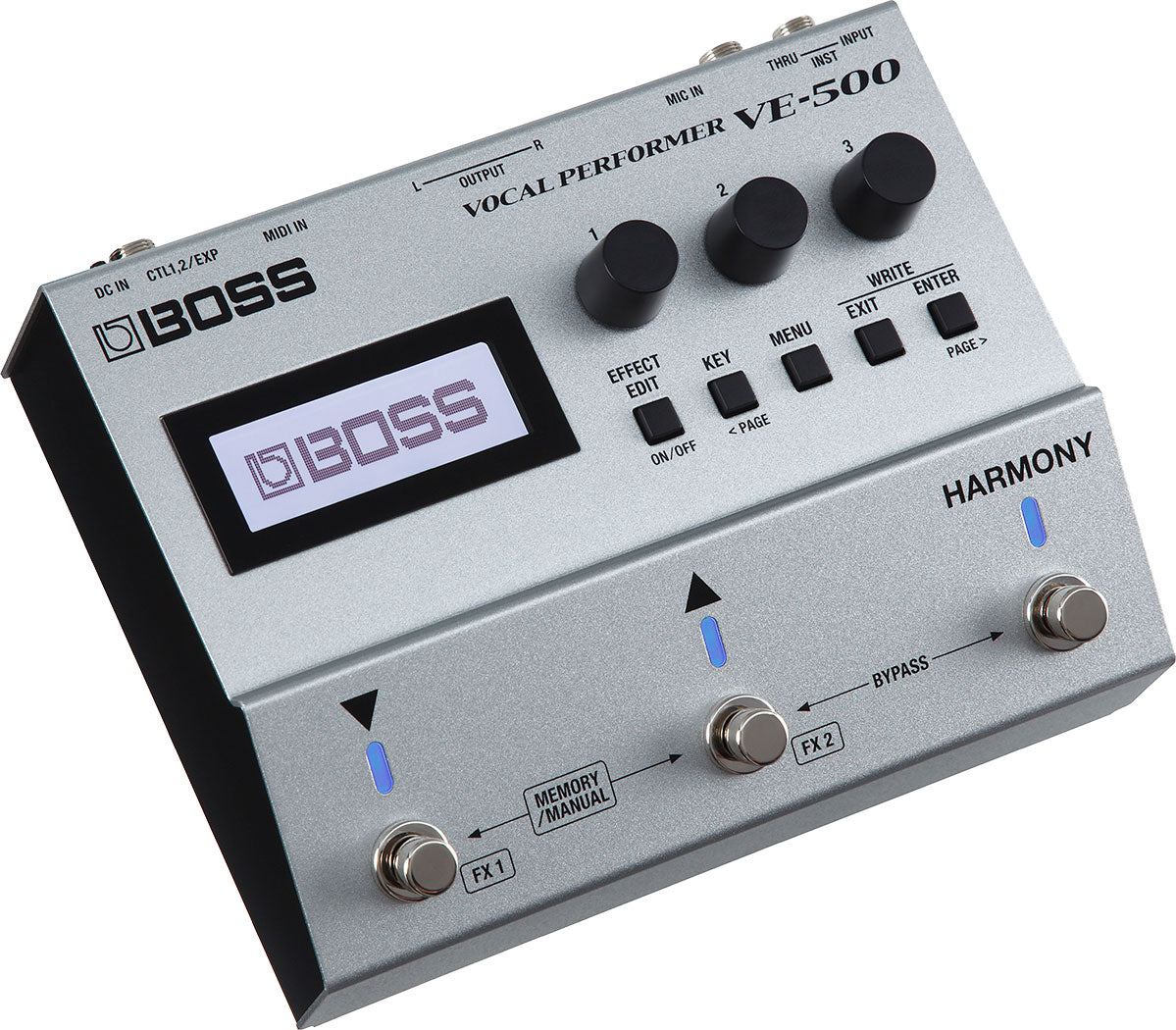 BOSS VE-500 Vocal Effects For Pedalboards