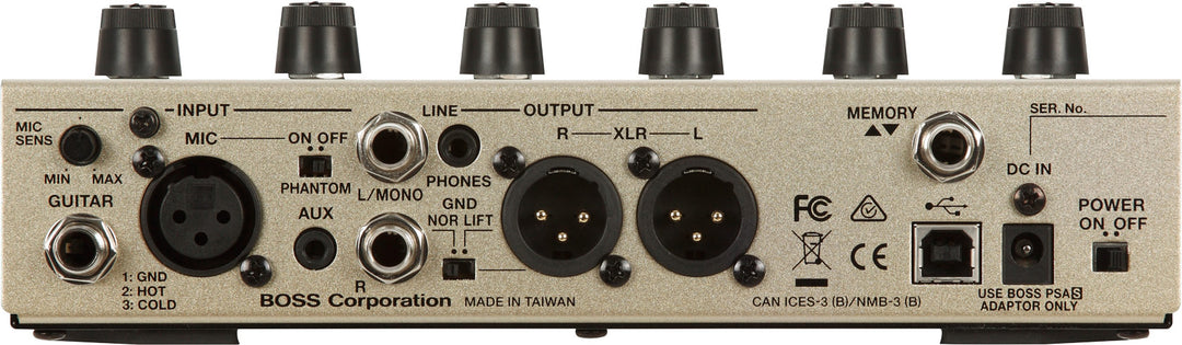 BOSS VE-8 Acoustic/Vocal Effects – Roland Store London