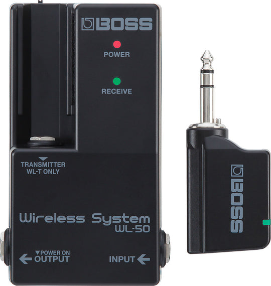 配信機器・PA機器・レコーディング機器 Boss WL-50 Wireless System BOSS WL-50 Wireless System - Virtual Cable with 65 ft Range