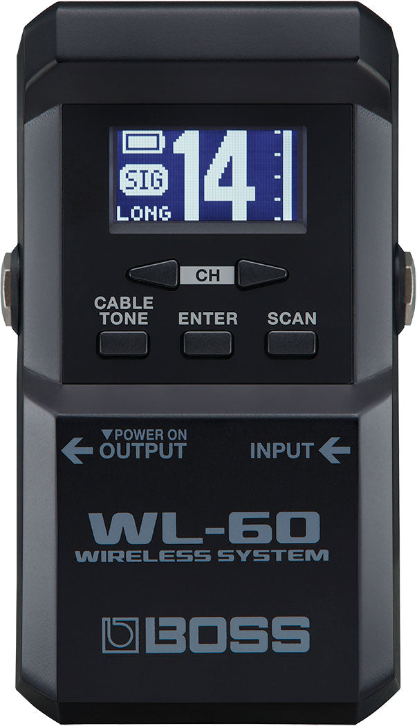 BOSS WL-60 Wireless System with Body Pack Transmitter