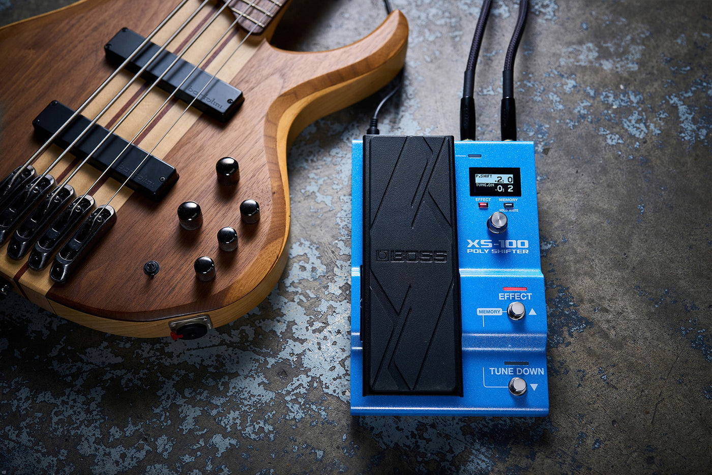 BOSS XS-100 Pitch Shifter with Expresion Pedal