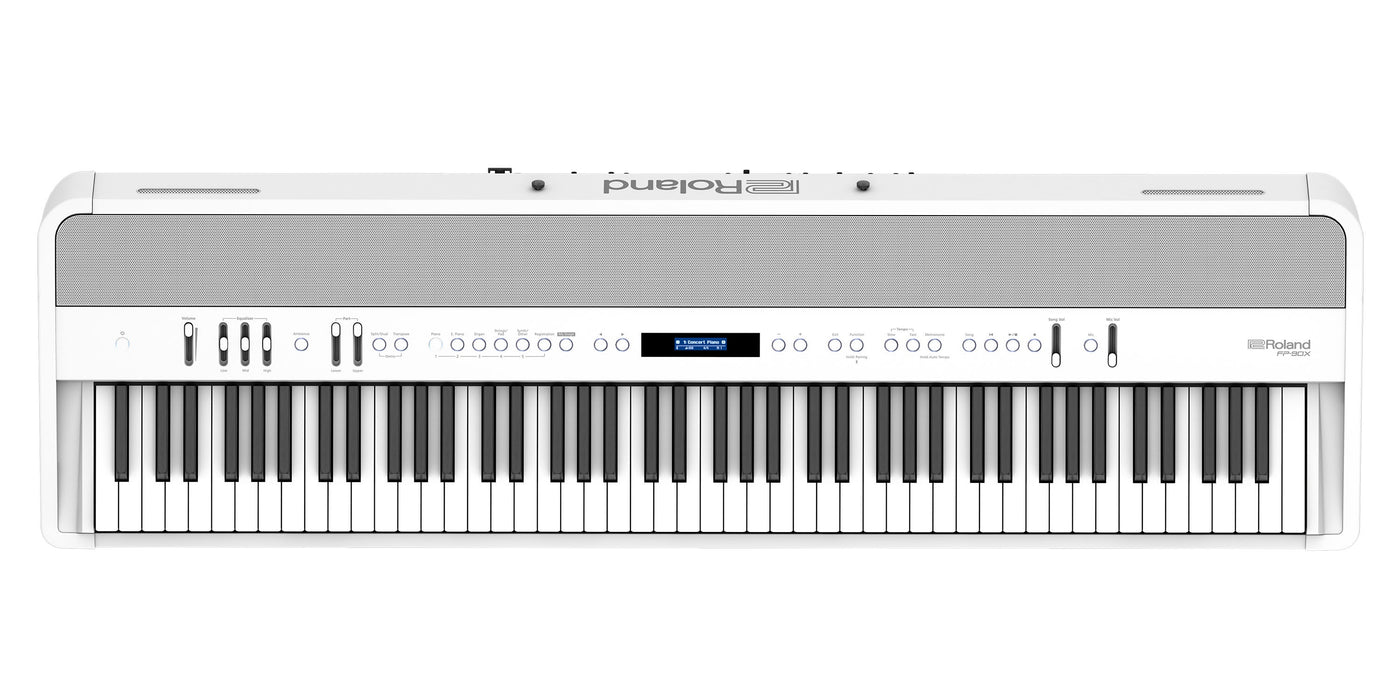 Roland FP-90X-WH Compact Digital Piano (White)