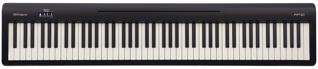 Roland FP-10-BK Compact Digital Piano (Black) – Roland Store London