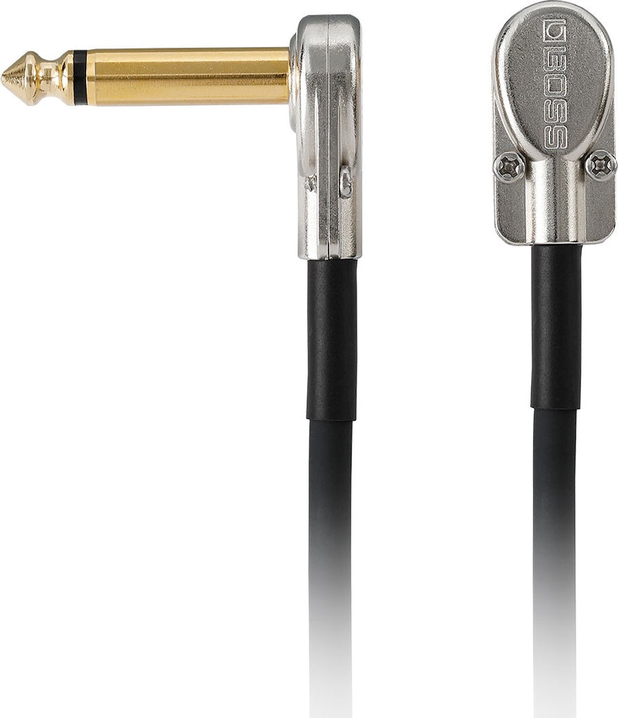 Câble Jack 1/4" Roland 1m - Connecteurs Droits - Blindage Cuivre - Pour Pédales, Instruments