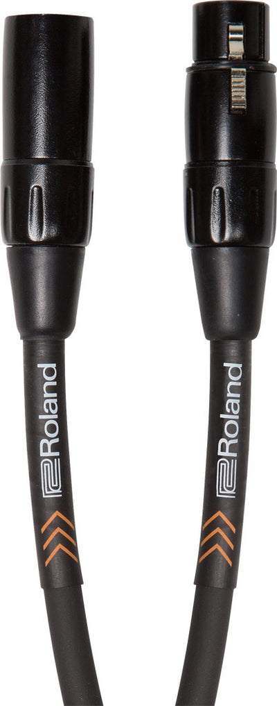 Roland RMC-B3 Microphone Cable, 3ft/1m , Black Series