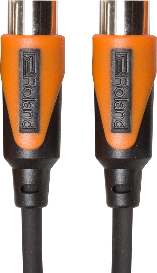 Roland RMIDI-B10 MIDI Cable, 10ft/3m, Black Series